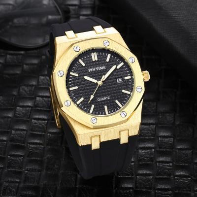 China PINTIME 2665 automatic date simple casual watch men's quartz business men's waterproof clock 2022 automatic casual watch for sale