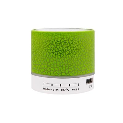 China Wireless A9 Mini Speaker With LED Light Colored Flash Handsfree Outdoor Wireless Stereo Speakers FM Radio TF Card USB for sale