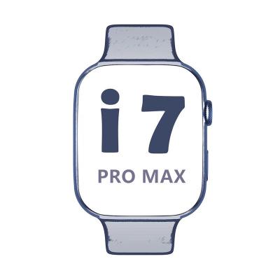 China Touch Screen 2022 Cheap I7promax Smartwatch Sport Fitness Tracker Band Relogio Montre Reloj Inteligente I7 Pro Max Smart Watch Series 7 for sale