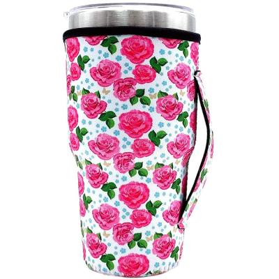 China Free Sample RTS OEM Neoprene Tumbler Cup Holder Waterproof Neoprene Tumbler Holder for sale