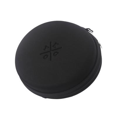 China Round Eva Case Round Speaker OEM Carry Storage Case Eva Case Pouch Waterproof Eva Zipper Case for sale