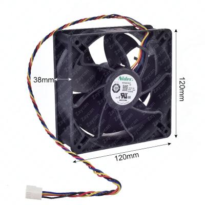 China Computer Case Factory Wholesale Nidec Brand Server Fan 12038 6500RPM L3+ S9 Fan for sale