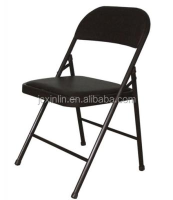 China Hotel Chair Iron Metal Type And Yes Folded Banquet Chair for sale