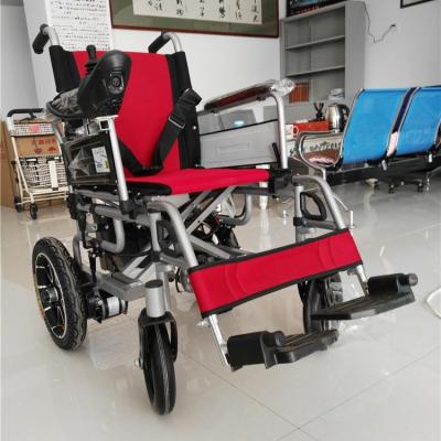 China Metal new product remote control automatic medical electric folding and opening wheelchair, power wheelchair for disability for sale