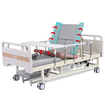 China Multifunction ABS Panel Cradle Customized Medical Equipment Electric Nursing Bed for sale