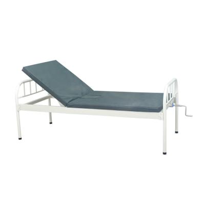 China Hospital Care Bed Factory Supply Manual Single Function Hospital Bed Lower Prices Medical Nursing Bed For Home Patients Use Hospital Equipment for sale