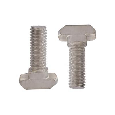 China M8*20/25/30/35/40 Heavy Industry Hammer Head T-Shank Bolt Screws for 4545 Aluminum Profiles for sale