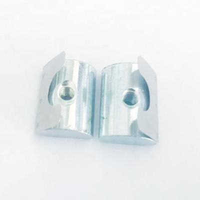 China Heavy Industry Galvanized 10 Series M3 M4 M5 M6 M8 M10 Self-Aligning Bend T-Nut With Spring Sheet for sale