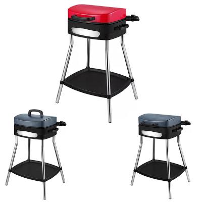 China Height Adjustable Hot Selling Induction Flatpack Capacity Electric Smokeless Folded Barbecue Portable Electric Grills for sale