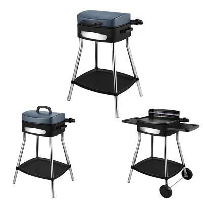 China High Quality Adjustable Outdoor Camp Yard Size Stainless Steel Smokeless Portable BBQ Grills Electric Grills for sale