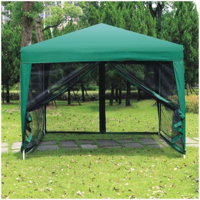 China Water proof; Wind proof; UV Resistance 3x3m 10x10ft China Instant Noise Mosquito Outdoor Portable Folding Easy Gazebo For Outdoor Party Picnic for sale