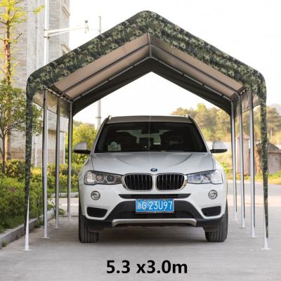 China Water proof; Wind proof; UV Resistance Car Garages Canopies Outdoor Portable Foldable Retractable Parking Lots Shelter Tent For Cars for sale