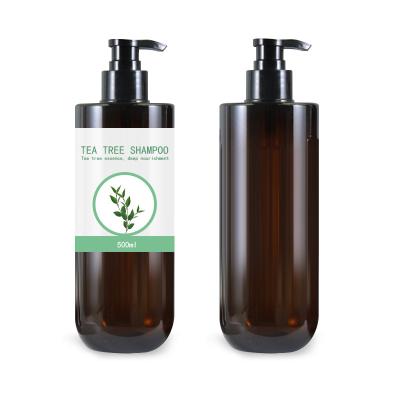 China Professional Anti Dandruff Private Label Hair Dandruff Blaming Oil Tea Tree Shampoo for sale