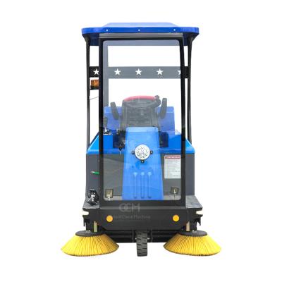 China Factory OCM-C200H electric floor sweeper street sweeper truck for sale electric outdoor sweeper for sale