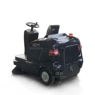 China Factory E360 Driveway Sweeping Machine Rechargeable Warehouse Sweeper Heavy Duty Road Sweeper for sale