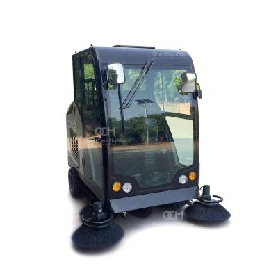 China Truck Rechargable Runway Sweeper Airport Runway Sweeper Hotels OCM-E900 Warehouse Cleaning Machine for sale