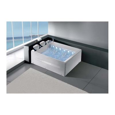 China Hotel Massage Bathtubs Freestanding Hydromassage Whirlpools Customized Bathtub With Jacuzzi for sale