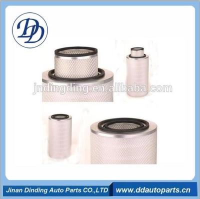 China Auto Air Filter Heavy Truck HEPA Filter K2850 For Dongfeng FAW FOTON AUMAN JAC Standard Size for sale