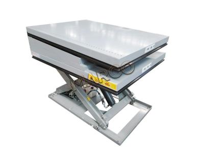 China Explosion-Proof Hydraulic Lift Table with Tilt Table and Roller for sale