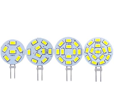 China Camping Light 3W G4 Round Light Lamp DC Hotel Dimmable LED Back Pin G4 12V 24V Bulb for sale