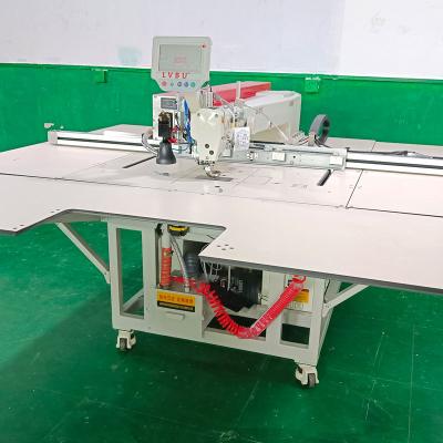 China LVBU-1390 edge cutter laser cutting machinecnc pattern gauge stitching sewing machine for sale