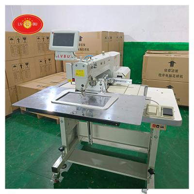 China Edge Trimmer Computer Embroidery Machine Programmable Electronic Pattern Stitch Sewing Machine for sale