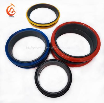 China Alloy Cast Duo Cone Seal With Silicone O Ring For Parts Earthmoving Machinery for sale