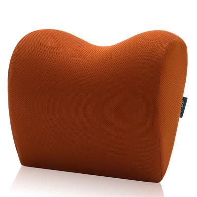 China Wholesale Universal PORTABLE Polyester Comfortable Design Car Neck Pillow Brown Car Headrest Pillow for sale