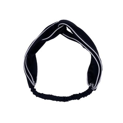 China 22mm New Design 100% Mulberry Hairbands 6A Custom Color Environmental Friendly Elastic Silk Hairbands for sale