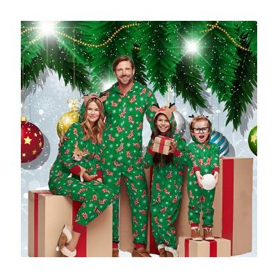 China New XUYA Polyester Christmas Onesie QUICK DRY Pajamas Matching Family Sublimation Christmas Pajamas Deer for sale