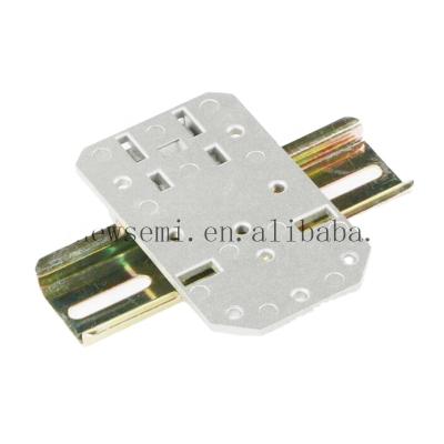 China HS-A35-ZL Single Phase SSR 35mm Din Sealed Rail Fixed Solid State Relay Clip Clamp for sale