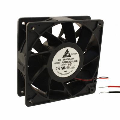 China Hotels Delta Fan PFB1224UHE 120*120*38mm2.4A 24V Fan for sale