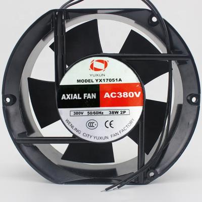 China Original AC380V Plastic AC Fan 220v 38W 17CM Axial Fan YX17051A for sale