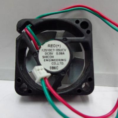 China Car SHICOH F2510CT-05UCV 2.5cm 2510 0.4W DC5V fan for sale