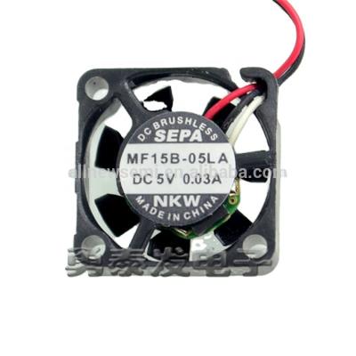 China DC 1505 5V Mini Fan Computer Case 0.03A 1.5cm 15mm MF15B-05LA for sale