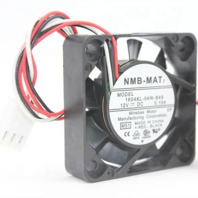 China 1604KL-04W-B49 plastic 0.1A 40X40X10mm 4010 4CM DC12V fan for sale