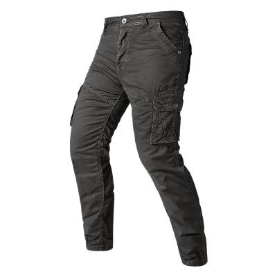 China 2021 new men's anti-static lightweight khaki style anti-shrink tactical cargo pants outdoor for sale