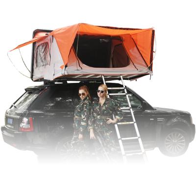 China High quality new arrival hot sale aluminum alloy outdoor car roof top camping tent diagonal tie type for SUV for sale