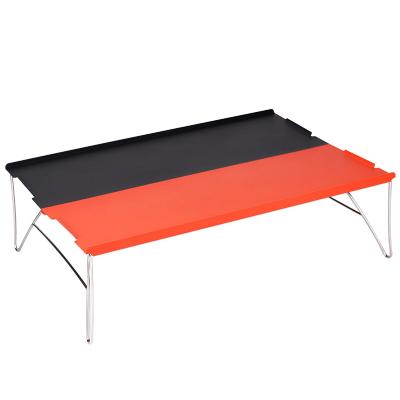 China Portable Outdoor Activities Table Aluminum Folding Ultralight Folding Camping Dining Table Convenient Outdoor Camping Dining Table For Outdoor BBQ for sale