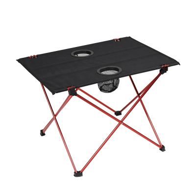 China Folding Oxford Ultra High Quality Portable Outdoor Portable Table Top With Aluminum Frame Folding Camping Picnic Table for sale