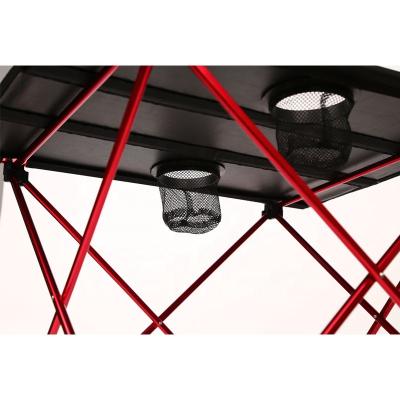 China Camping Super Lightweight Folding Outdoor Folding Picnic Table With Aluminum Frame for sale