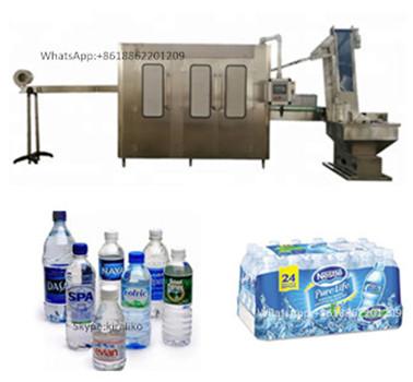 China Hot Selling Beverage Pure Water Filling And Sealing Machine New Design Mineral Water Bottling Plant for sale