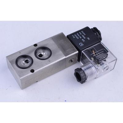 China General 4M Series 3/2 Way Pneumatic Control Directional Stainless Steel 316 Namur Solenoid Valve Manufacturer for sale