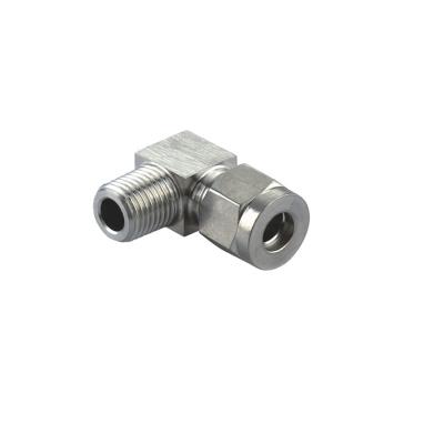 China SCPL Pneumatic Pneumatic Compression Fitting In Stable Material SS316 Connector For Nylon Tube for sale