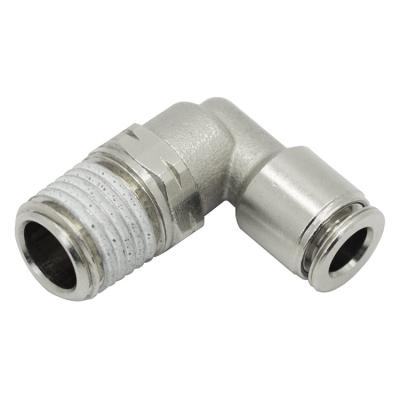 China Pneumatic Push Fit Connector MPL8-02 Brass Push To Connect Quick Release Fitting for sale