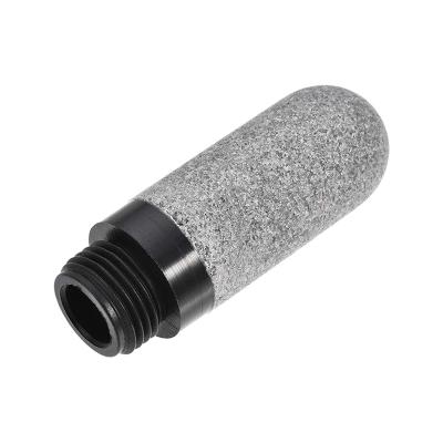 China Machinery Repair Shops Air Silencer G1/2 Male Thread Breather Exhaust Muffler Manufacturer Pneumatic Plastic HDPE for sale