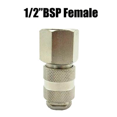 China And pneumatic. - Male Coupling SF20 BSP Air Hose European Type One Touch Quick Connect Pneumatic Coupler for sale