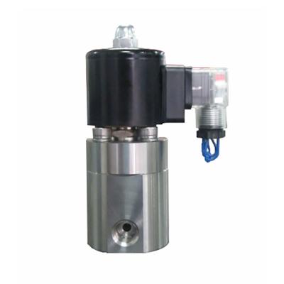 China General DN15 Stainless Steel Vessel Application 100Mpa High Pressure Solenoid Valve Plant for sale