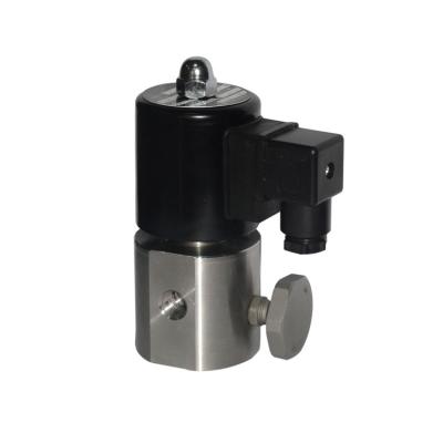 China General application DN50 high pressure high pressure stainless top flange stees316 solenoid valve manufacturer for sale