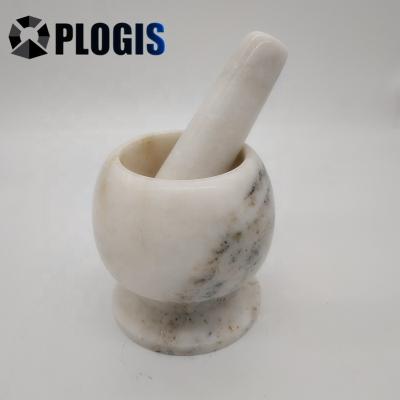 China Mortar and Pestle Stone Tools Marble or Granite Viable Natural Herb and Spice for Kitchen for sale